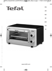 Manual Tefal OF1608TH Oven