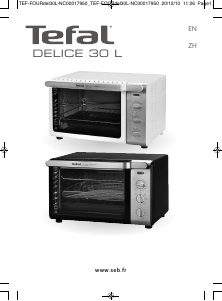 Manual Tefal OF273170 Delice Oven