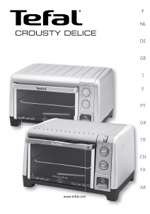 Manual Tefal OV527070 Crousty Delice Forno