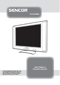 Használati útmutató Sencor SLE 22F46DM4 LED-es televízió