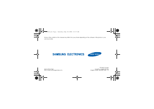 Handleiding Samsung GT-S8003/M08 Jet Mobiele telefoon