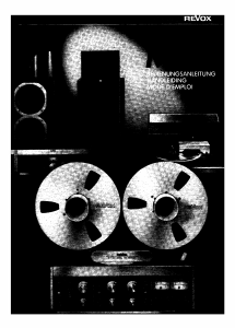 Manual Revox B77 MKII Tape Recorder