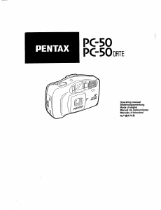 Manual Pentax PC-50 Date Camera