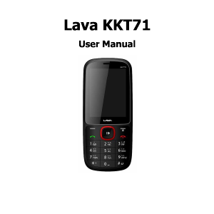 Handleiding Lava KKT 71 Mobiele telefoon