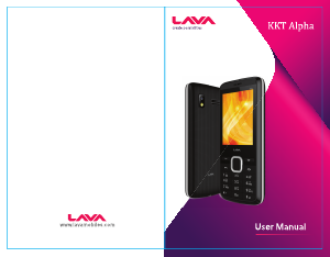 Handleiding Lava KKT Alpha Mobiele telefoon