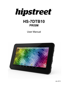 Handleiding Hipstreet HS-7DTB10 Prism Tablet
