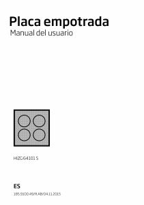 Manual de uso BEKO HIZG 64101 SX Placa