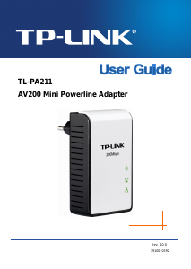 Manual TP-Link TL-PA211 Powerline Adapter