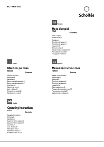 Mode d’emploi Scholtès BC 199DT 0 XA Four