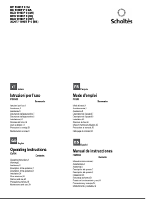 Handleiding Scholtès BC 199DT P 0 XA Oven