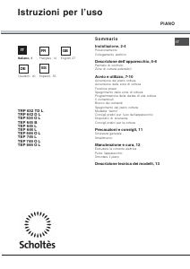 Manual Scholtès TRP 642 D L Hob