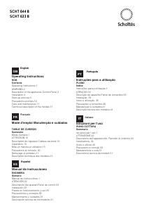 Handleiding Scholtès SCHT 644 B Kookplaat