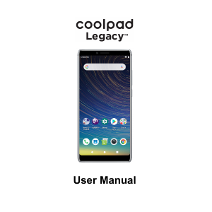 Handleiding Coolpad Legacy Mobiele telefoon