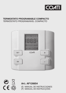 Manual de uso Coati AF126654 Termostato