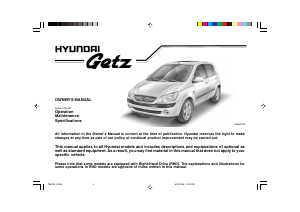 Manual Hyundai Getz (2005)