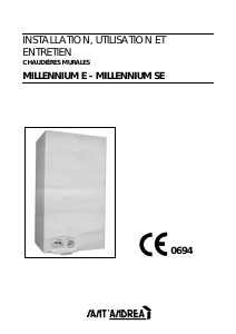 Mode d’emploi Sant Andrea Millennium SE Chaudière à gaz