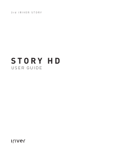 Manual iRiver Story HD E-Reader