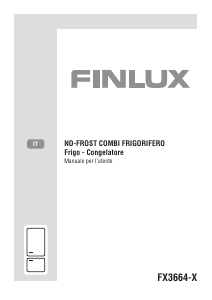 Manuale Finlux FX3664-X Frigorifero-congelatore