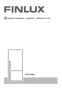 Manuale Finlux FX2761WA2 Frigorifero-congelatore