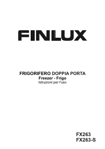 Manuale Finlux FX263 Frigorifero-congelatore