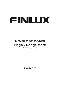 Manuale Finlux FX466D-X Frigorifero-congelatore