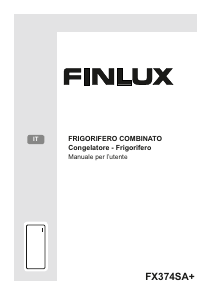 Manuale Finlux FX374SA+ Frigorifero-congelatore