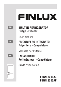 Handleiding Finlux FBGN.3200AP Koel-vries combinatie