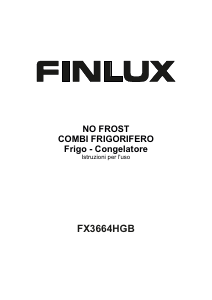 Manuale Finlux FX3664HGB Frigorifero-congelatore