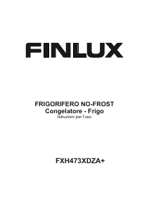 Manuale Finlux FXH473XDZA+ Frigorifero-congelatore