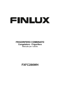 Manuale Finlux FXFC286WH Frigorifero-congelatore