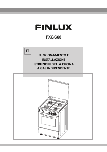 Manuale Finlux FXGC66 Cucina