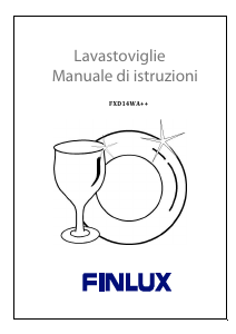 Manuale Finlux FXD 14 WA++ Lavastoviglie