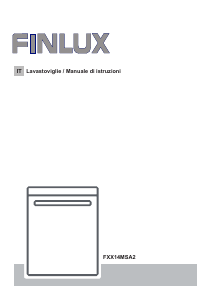 Manuale Finlux FXX 14 MSA2 Lavastoviglie