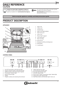 Handleiding Bauknecht BUC 3T333 PF X Vaatwasser