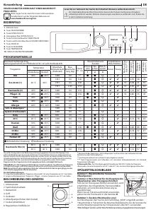 Bedienungsanleitung Bauknecht WM 9 M100 Waschmaschine
