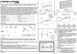 Instrukcja Arkas DL-T 65 CZ Uchwyt ścienny