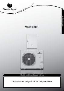 Mode d’emploi Saunier Duval Magna Duo 11kW Pompe à chaleur