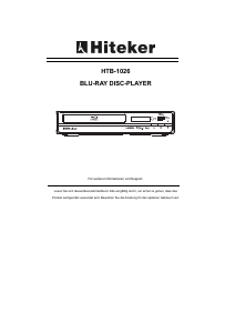 Handleiding Hiteker HTB-1026 Blu-ray speler