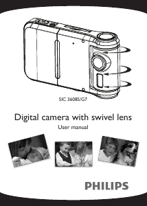 Manual Philips SIC3608S/G7 Digital Camera