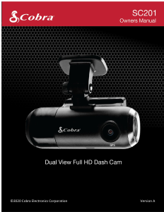 Manual Cobra SC201 Action Camera