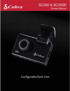 Manual Cobra SC200 Action Camera