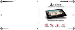 Manual Cobra 8500 Pro HD Car Navigation