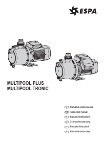 Manual ESPA Multipool Tronic Swimming Pool Pump