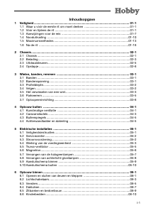 Bedienungsanleitung Hobby (2006) Caravan