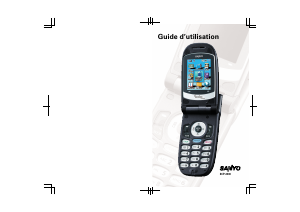 Mode d’emploi Sanyo SCP-2400 Téléphone portable