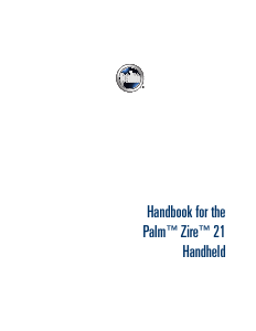 Handleiding Palm Zire 21 Organiser