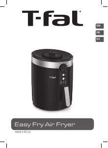 Manual Tefal EY120850 Easy Fry Air Fryer Deep Fryer