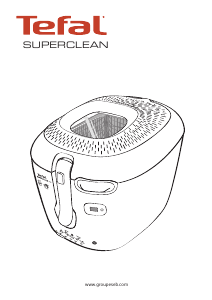 Manual Tefal FR100032 Superclean Deep Fryer