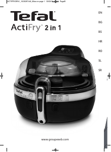 Manual Tefal YV960136 ActiFry 2in1 Deep Fryer