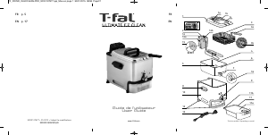 Handleiding Tefal FR804051 Ultimate EZ Clean Friteuse